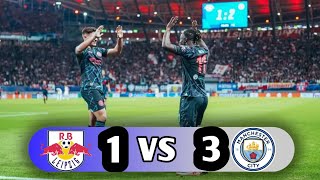 man city vs leipzig 31 । all Goals highlights 5 October 2023 [upl. by Suivatnad]