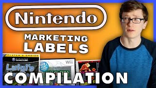 Nintendo Marketing Labels  Scott The Woz Compilation [upl. by Yhpos109]