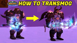 Warmane WOTLK How To Transmog [upl. by Ardnoyek]