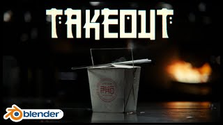 Takeout  Blender short [upl. by Eanert11]