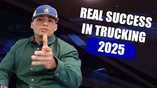 REAL ADVICE to Have SUCCESS in TRUCKING [upl. by Elletsirk742]