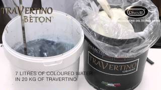 TRAVERTINO BETON [upl. by Oirevlis]