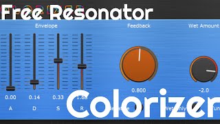 Free Resonator  Colorizer by Laboratorio di Informatica Musicale No Talking [upl. by Cir]