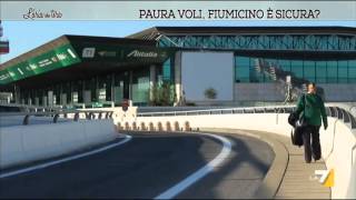 Paura voli Fiumicino è sicura [upl. by Aridan]