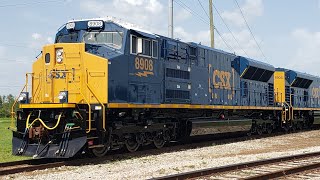 New SD70ACeT4 Duo Idling  Agrock  Bowling Green FL [upl. by Trin]