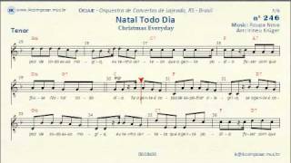 246  Natal Todo Dia  Tenor [upl. by Anavoig]