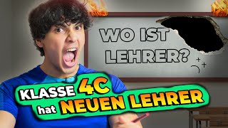 Die KLASSE 4C bekommt einen NEUEN LEHRER 😳😂  Schule mit 4C  Mohi07 [upl. by Ettenotna755]