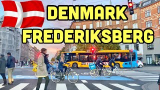 Copenhagen and Frederiksberg Center 🇩🇰🇩🇰🇩🇰 2022  Driving In Denmark  4k UHD 60fps [upl. by Nylirret577]