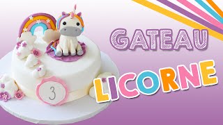 GÂTEAU LICORNE  Unicorn Cake [upl. by Yeniar]