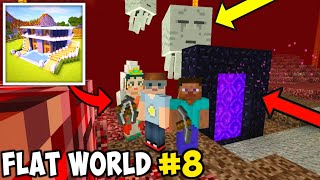 Craft World 2024 Multiplayer Survival Series In Flat World Part 8  Craft World  Master Block 3d [upl. by Auliffe]