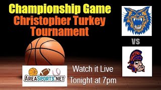 Championship Waltonville vs Christopher Turkey Tournament 112523 [upl. by Cornish753]