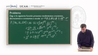 Microeconomía II  La Producción Ejercicio Práctico 3  Alfonso Rosa [upl. by Ariait]