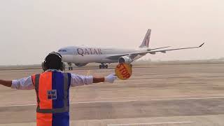 QATAR Airlines First flight in Bhairahawa कतार एयरले सुरु गर्यो भैरहवा उडान । आज एकै पटक तिन उडान [upl. by Lorre]