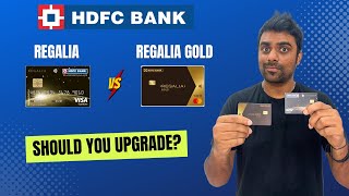 HDFC Regalia VS HDFC Regalia Gold Credit Card  Which one is the Best [upl. by Kramlich]