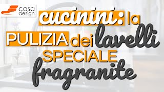 Cucinini la pulizia dei lavelli  Speciale fragranite [upl. by Akihsay]