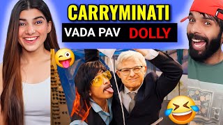 VADA PAV AUR CHAI 😍  CARRYMINATI REACTION [upl. by Clayton]