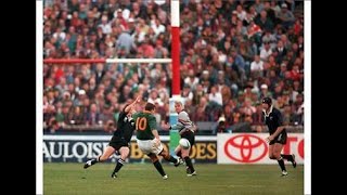 Joel Stransky winning drop in the 1995 World Cup Final [upl. by Eatnoid753]