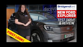 Ford Explorer Test Drive amp Review  Bridgend Ford [upl. by Neerol501]