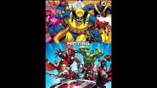 Xmen vs Avengers Terms of writing marvel xmen xmen97 theavengers avengers wolverine [upl. by Yeffej25]