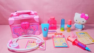 2 Minutes Satisfying with Unboxing HELLO KITTY Doctor Set ASMR No Talking [upl. by Everrs659]