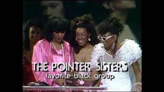 The Pointer Sisters Win Favorite Black Group  AMA 1985 [upl. by Eelirem443]