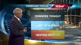 KCRG FIRST ALERT FORECAST 82113 10 pm [upl. by Cressida]