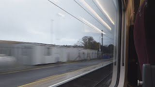 Passing Alnmouth on an LNER Azuma 141123 [upl. by Avad]