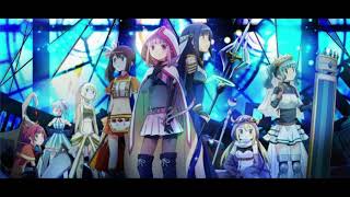 Madoka Magica Side Story Magical Record OP TrySailGomakashi [upl. by Haraj]