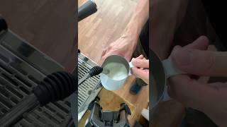 How to Steam Like Pro ☠️ coffee latteartclass coffeeart coffeart treasure latteart [upl. by Ollie328]