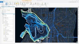 Maritime Modernization Automated Generation of Safe Smooth Depth Contours with ArcGIS [upl. by Ariik487]