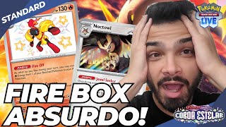 Simplesmente o MELHOR deck de fogo do formato  Gameplay Pokémon TCG Live [upl. by Delfine]