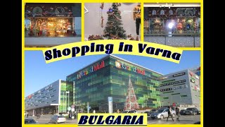 Shopping at Grand Mall Varna Bulgaria [upl. by Det]