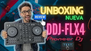 NUEVO CONTROLADOR DDJ FLX4 PIONEER DJ  MEJORES FUNCIONES  REVIEW EN ESPAÑOL  PRIMERAS IMPRESIONES [upl. by Oderfodog]