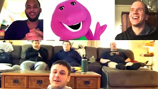 Barney Takes A Dump Reaction Mashup [upl. by Stubbs]