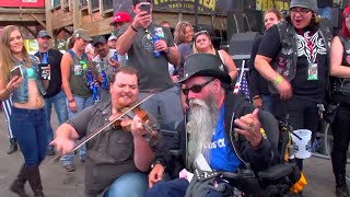 Jake Clayton  Orange Blossom Special  Live at Sturgis 2017 [upl. by Esirahs]