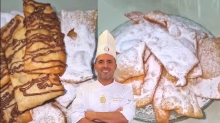 CHIACCHIERE AL FORNO friabili senza fritturaUn alternativa per chi non può mangiarle fritte [upl. by Ailla]