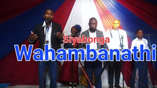 WAHAMBA NATHI SIYABONGA JESU BY SOLY MAHLANGU SWAHILI AND LUGANDA RAGGAE VERSION 🔥 [upl. by Icak]