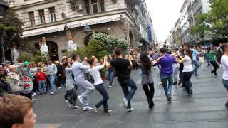 Street Dancing in Belgrade Serbia on September 25 2010 [upl. by Oileduab181]