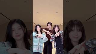 Sunghoon cherish my love challenge with wonhee amp moka enhypen sunghoon illit wonhee moka [upl. by Colombi]