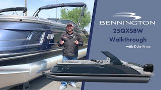 2023 Bennington 25QXSBW Walkthrough [upl. by Ruford]