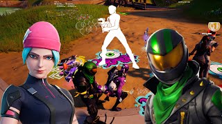 Doing the Catling Gun emote until someone mimics me in Fortnite Party Royale [upl. by Nnaeinahpets]