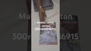 Mulmul cotton sarees 6303156915 Sm saree prints nellore [upl. by Aniri]