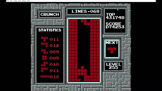 NES Tetris Crunch Rebirth Compilation  compilation tetris crunch rebirth [upl. by Tumer998]