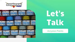 I Take a Look at Acrysion Paints [upl. by Willms407]