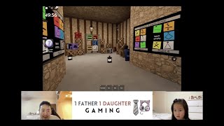 Father and daughter play TERMINAL ROOM ESCAPE on ROBLOX CHAPTER 3 [upl. by Ecam]