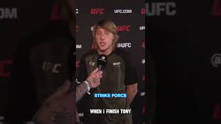 Paddy Pimblett has a message for David Goggins [upl. by Kimberly214]