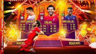 93 SALAH HEADLINERS TEAM 2 IS HERE  FIFA 22 ULTIMATE TEAM [upl. by Alisander]