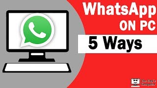 How to use whatsapp on pc Windows 10 [upl. by Robet]