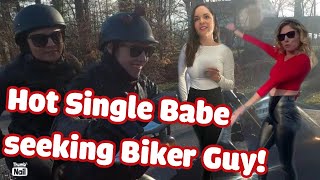 Hot Single Biker Girl Seeking Single Biker Dude [upl. by Laertnom]