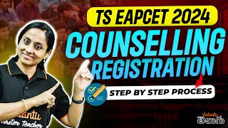 TS EAPCET 2024 Counselling starts today 🔔 step by step process  📢  Complete Details [upl. by Einapets812]